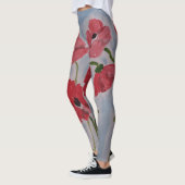 Wild Red Poppies Leggings (Links)