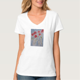 Wild Red Poppies T-Shirt