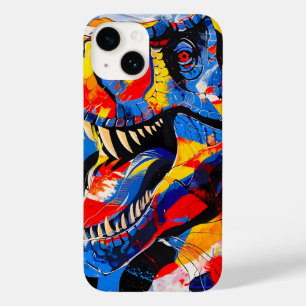 Wild Retro T-rex Dinosaur Fusion Case-Mate iPhone 14 Hülle