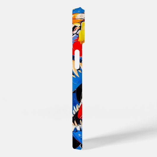 Wild Retro T-rex Dinosaur Fusion Case-Mate iPhone Hülle (Rückseite / Rechts)