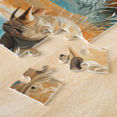 Wild Rhino Odyssey Unmöglicherweise schmerzhaft Puzzle (Seite)