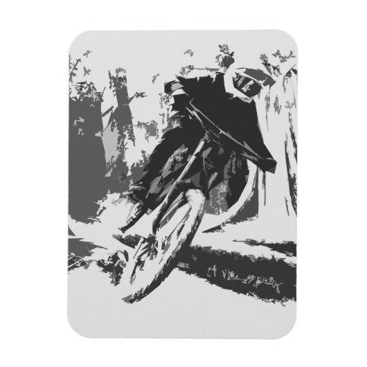 Wild Ride! - BMX Racer Magnet (Vertikal)