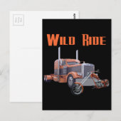 Wild Ride Postkarte (Vorne/Hinten)