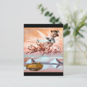 Wild Ride Postkarte (Stehend Vorderseite)