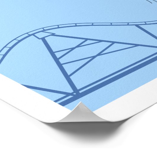 WILD RIDE ROLLER UNTERSETZER von Sandra Boynton Poster (Ecke)