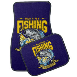 Wild River Fishing Angler Car Mats Autofußmatte