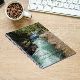 Wild River Rumi Poetry Verse Notizblock