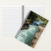 Wild River Rumi Poetry Verse Notizblock (Innen)