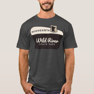 Wild River Staat Park Minnesota Begrüßungszeichen T-Shirt