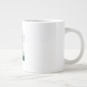 Wild Roads Calm Soul-Motivational quote Jumbo-Tasse (Rechts)