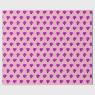Wild Roar Gift Wrap - Pink Panther Pattern Geschenkpapier