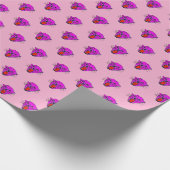 Wild Roar Gift Wrap - Pink Panther Pattern Geschenkpapier (Ecke)