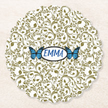 Wild Romantic Field Blue butterflies