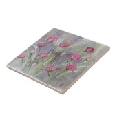 Wild rosa Blume Fliese (Seite)