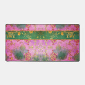Wild rosa Grunge Damask - Schreibtischmatte (Vorderseite)