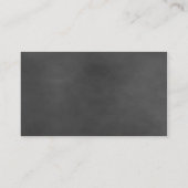 Wild rosa Roses Chalkboard Empfang Cards Begleitkarte (Rückseite)