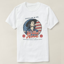 Wild Rose Cowgirl T-Shirt
