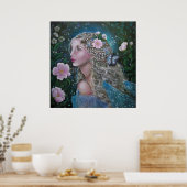 Wild Rose Feenplakat Poster (Küche)