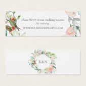 Wild Rose Garland Wedding Website UAWG (Vorne & Hinten)