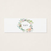 Wild Rose Garland Wedding Website UAWG (Rückseite)