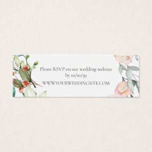 Wild Rose Garland Wedding Website UAWG