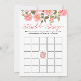 WILD ROSE LAND Brautparty Bingo DIGITAL Einladung