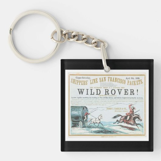 Wild Rover Clipper Schlüsselanhänger (Vorderseite)