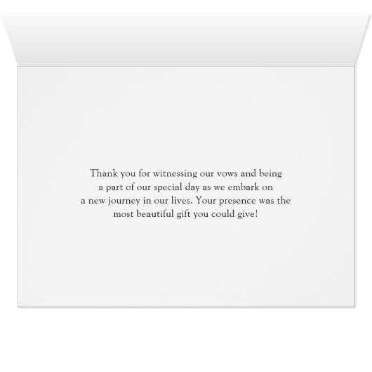 Wild Royal Bloom | Vielen Dank (Innenansicht Horizontal (Unten))