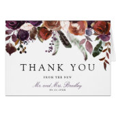 Wild Royal Bloom | Vielen Dank (Vorderseite (Horizontal))