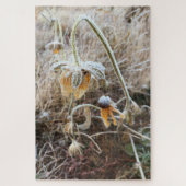 Wild Rudbeckia Blume Morning Frost Foto Puzzle (Vertikal)