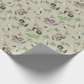 Wild Rumpus Holiday Pattern Geschenkpapier (Ecke)