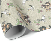 Wild Rumpus Holiday Pattern Geschenkpapier (Rolleneckpunkt)