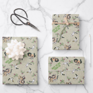 Wild Rumpus Holiday Pattern Geschenkpapier Set