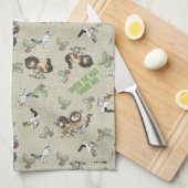 Wild Rumpus Holiday Pattern Geschirrtuch (Viertel Falte)