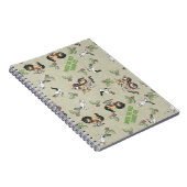 Wild Rumpus Holiday Pattern Notizblock (Rechte Seite)