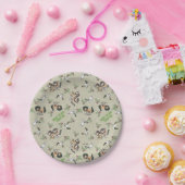 Wild Rumpus Holiday Pattern Pappteller (Party)