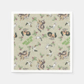 Wild Rumpus Holiday Pattern Serviette (Vorderseite)