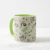 Wild Rumpus Holiday Pattern Tasse (Vorderseite Links)