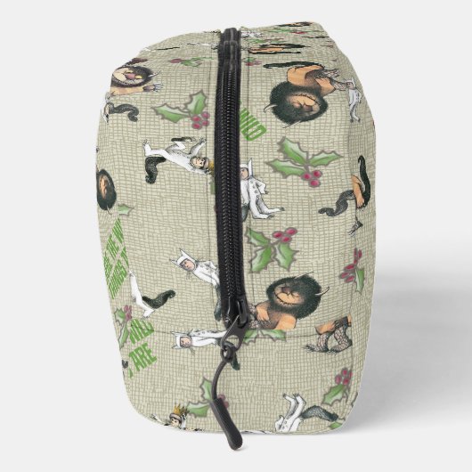 Wild Rumpus Holiday Pattern Waschbeutel (Rechts)