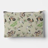 Wild Rumpus Holiday Pattern Zubehörtasche (Rückseite)