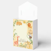 Wild Safari Adventure Awaits Baby Shower Geschenkschachtel (Geöffnet)