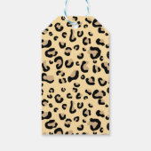 Wild Safari Adventure erwartet Baby Shower Geschenkanhänger (Rückseite)