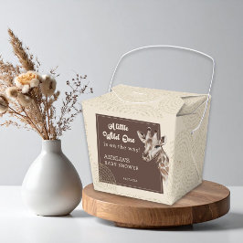 Wild Safari Animal Baby Shower Geschenkschachtel