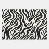 Wild Safari Animal Print Wrapping Papers Geschenkpapier Set (Vorderseite 3)