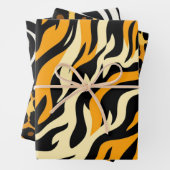Wild Safari Animal Print Wrapping Papers Geschenkpapier Set (Beispiel)