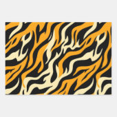 Wild Safari Animal Print Wrapping Papers Geschenkpapier Set (Vorderseite)