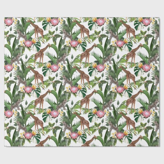 Wild Safari Geschenkpapier (Flach)
