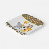 Wild Safari Jungle Animals Party Paper Plate Pappteller (Gewinkelt)