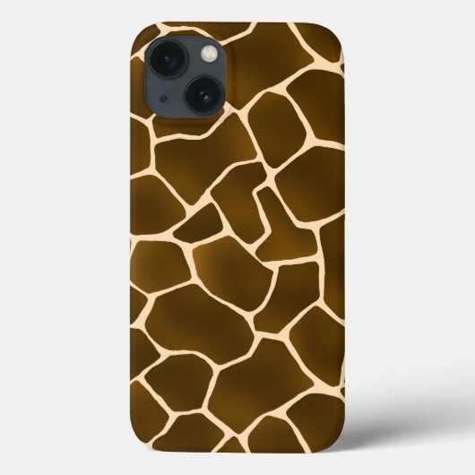 Wild Safari Natural Giraffe Print Case-Mate iPhone Hülle (Rückseite)