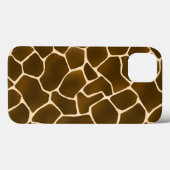 Wild Safari Natural Giraffe Print Case-Mate iPhone Hülle (Rückseite (Horizontal))